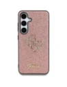 Hurtownia GSM - Guess Glitter Fixe Mare 4G Logo Metalic Samsung Galaxy S25+ Plus roz - GUE4259 - {ean13} - Hurt
