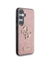 Hurtownia GSM - Guess Glitter Fixe Mare 4G Logo Metalic Samsung Galaxy S25+ Plus roz - GUE4259 - {ean13} - Hurt