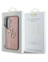Hurtownia GSM - Guess Glitter Fixe Mare 4G Logo Metalic Samsung Galaxy S25+ Plus roz - GUE4259 - {ean13} - Hurt
