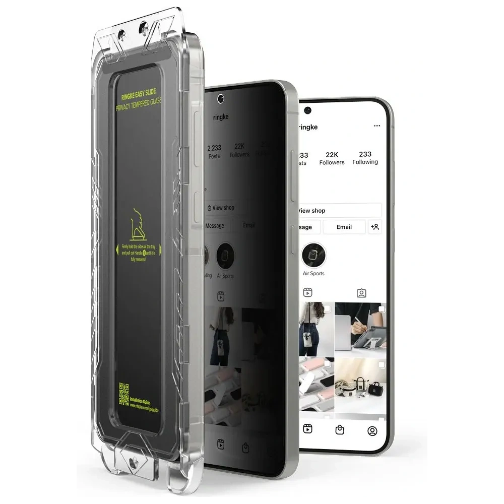 Hurtownia GSM - Ringke Easy Slide Samsung Galaxy S25+ Plus Privacy [2 PACK] - RGK11753 - {ean13} - Hurt