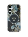 Hurtownia GSM - Guess Glitzer Blumen Dreiecks Knöpfe MagSafe Samsung Galaxy S25 schwarz - GUE4260 - {ean13} - Hurt