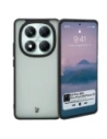 Hurtownia GSM - Bizon Case Angelo Xiaomi Redmi Note 14 Pro 5G / 14 Pro+ 5G / Poco X7 füstös fekete kerettel - BIZ8187 - {ean13} - Hurt