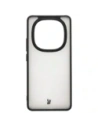 Wholesale Bizon Case Angelo Xiaomi Redmi Note 14 Pro 5G / 14 Pro+ 5G / Poco X7 smoky with a black frame - BIZ8187 - {ean13} - Hurt