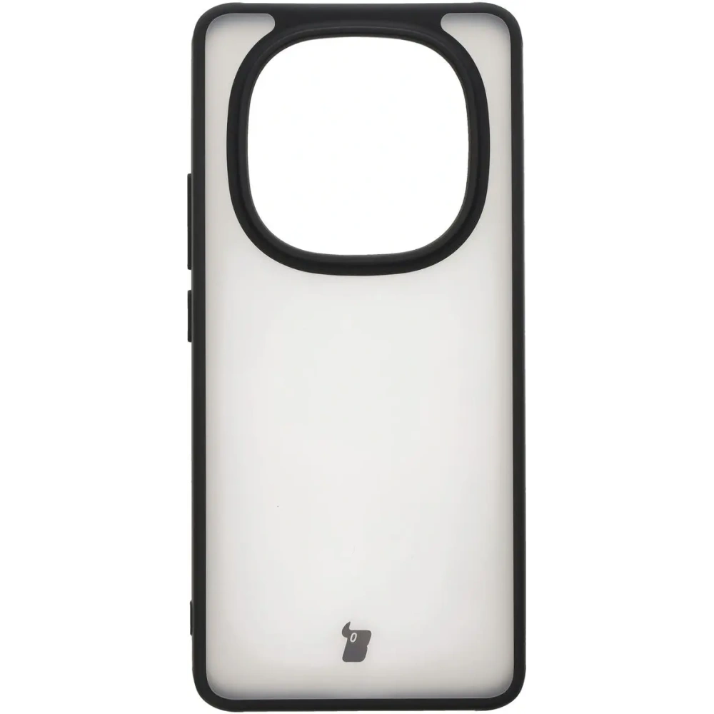 Wholesale Bizon Case Angelo Xiaomi Redmi Note 14 Pro 5G / 14 Pro+ 5G / Poco X7 smoky with a black frame - BIZ8187 - {ean13} - Hurt