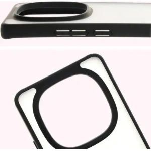 Hurtownia GSM - Bizon Case Angelo Xiaomi Redmi Note 14 Pro 5G / 14 Pro+ 5G / Poco X7 rauchig mit einem schwarzen Rahmen - BIZ8187 - {ean13} - Hurt