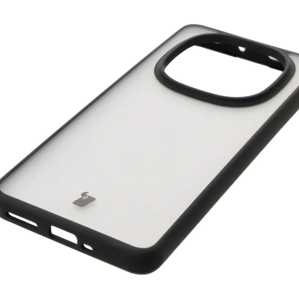 Wholesale Bizon Case Angelo Xiaomi Redmi Note 14 Pro 5G / 14 Pro+ 5G / Poco X7 smoky with a black frame - BIZ8187 - {ean13} - Hurt