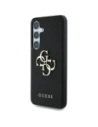 Hurtownia GSM - Guess Grained Big 4G Logo Small Classic Logo Samsung Galaxy S25 fekete - GUE4262 - {ean13} - Hurt