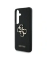 Hurtownia GSM - Guess Grained Big 4G Logo Small Classic Logo Samsung Galaxy S25 fekete - GUE4262 - {ean13} - Hurt