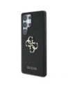 Hurtownia GSM - Guess Grained Big 4G Logo Small Classic Logo Samsung Galaxy S25 Ultra negru - GUE4264 - {ean13} - Hurt