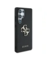 Hurtownia GSM - Guess Grained Big 4G Logo Small Classic Logo Samsung Galaxy S25 Ultra negru - GUE4264 - {ean13} - Hurt