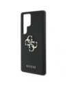 Hurtownia GSM - Guess Grained Big 4G Logo Small Classic Logo Samsung Galaxy S25 Ultra negru - GUE4264 - {ean13} - Hurt