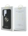 Hurtownia GSM - Guess Grained Big 4G Logo Small Classic Logo Samsung Galaxy S25 Ultra negru - GUE4264 - {ean13} - Hurt