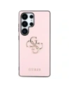 Hurtownia GSM - Guess Grained Big 4G Logo Small Classic Logo Samsung Galaxy S25 Ultra rózsaszín - GUE4265 - {ean13} - Hurt