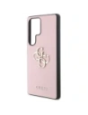 Hurtownia GSM - Guess Grained Big 4G Logo Small Classic Logo Samsung Galaxy S25 Ultra rózsaszín - GUE4265 - {ean13} - Hurt