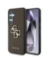 Hurtownia GSM - Etui Guess Grained Big 4G Logo Small Classic Logo do Samsung Galaxy S25+ Plus brązowy - GUE4266 - {ean13} - Hurt