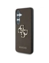 Hurtownia GSM - Etui Guess Grained Big 4G Logo Small Classic Logo do Samsung Galaxy S25+ Plus brązowy - GUE4266 - {ean13} - Hurt