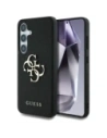 Etui Guess Grained Big 4G Logo Small Classic Logo do Samsung Galaxy S25+ Plus czarny