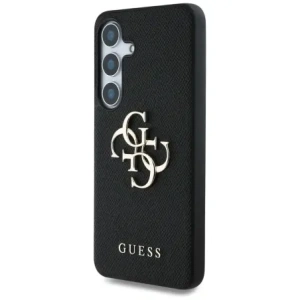 Wholesale Guess Grained Big 4G Logo Small Classic Logo do Samsung Galaxy S25+ Plus black - GUE4267 - {ean13} - Hurt