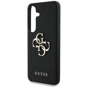 Wholesale Guess Grained Big 4G Logo Small Classic Logo do Samsung Galaxy S25+ Plus black - GUE4267 - {ean13} - Hurt