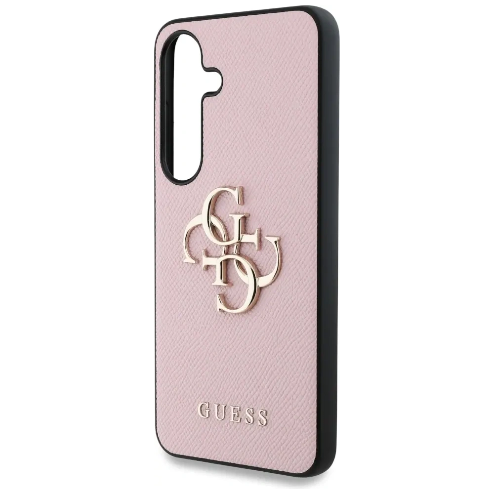 Hurtownia GSM - Etui Guess Grained Big 4G Logo Small Classic Logo do Samsung Galaxy S25+ Plus růžové - GUE4268 - {ean13} - Hurt
