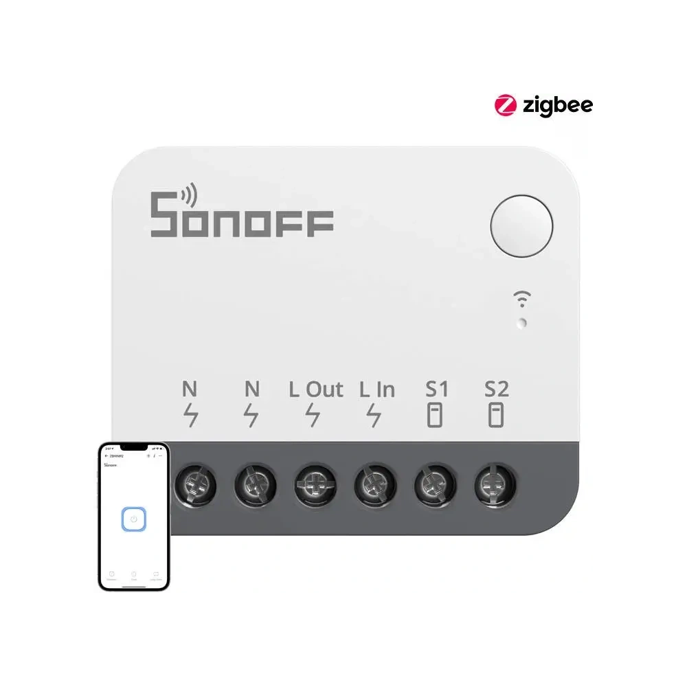 Hurtownia GSM - Inteligentní přepínač ZigBee SONOFF ZBMINIR2 - SNF191 - {ean13} - Hurt