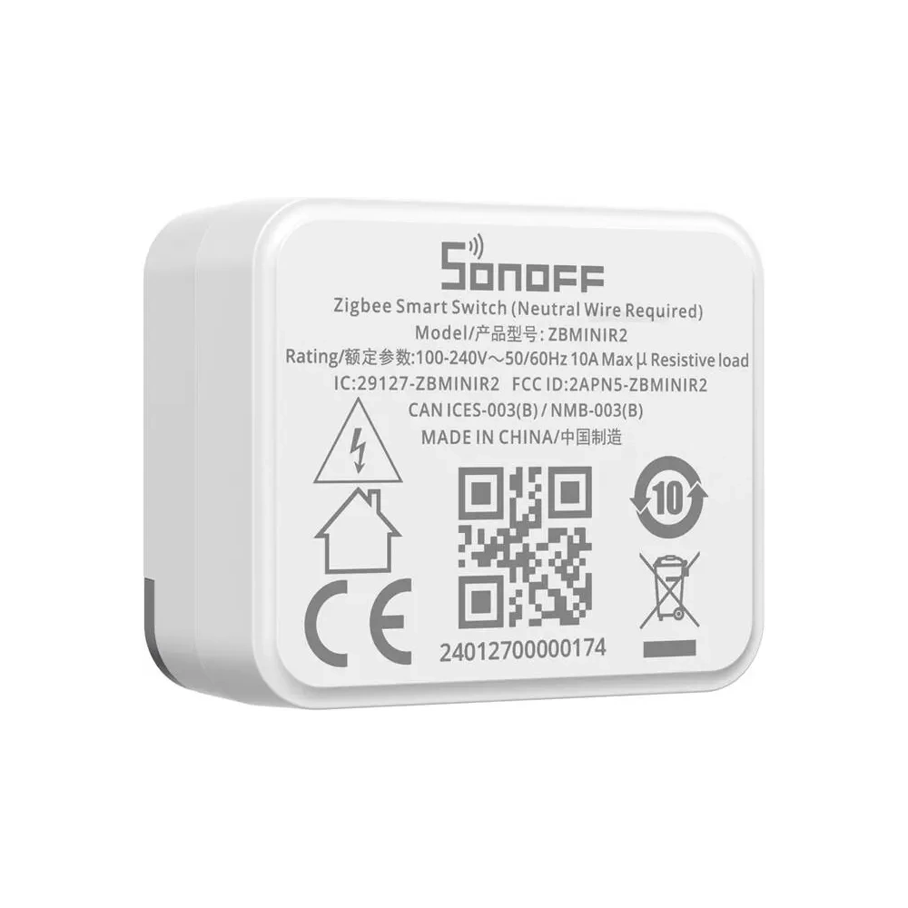 Hurtownia GSM - Inteligentní přepínač ZigBee SONOFF ZBMINIR2 - SNF191 - {ean13} - Hurt