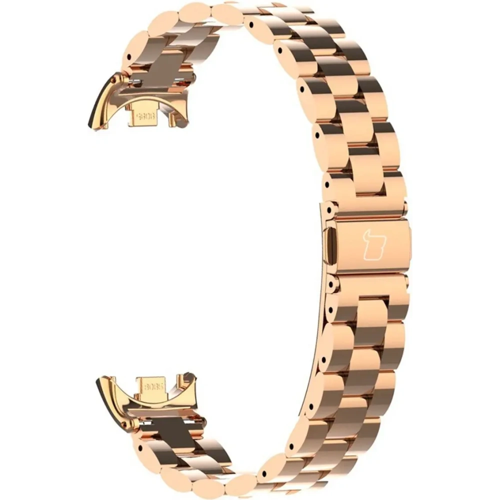 Hurtownia GSM - Bizon Strap Watch Aura Xiaomi Smart Band 9 / 9 NFC / 8 rózsaarany - BIZ8188 - {ean13} - Hurt