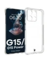 Bizon Case Salpa Motorola Moto G15 / G15 Power clear