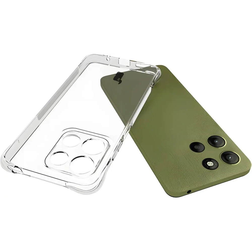 Hurtownia GSM - Elastické pouzdro Bizon Case Salpa pro Motorola Moto G15 / G15 Power průhledné - BIZ8189 - {ean13} - Hurt