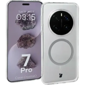 Hurtownia GSM - Etui s magnetickým kroužkem Bizon Case CrystalO pro Honor Magic7 Pro průhledné - BIZ8190 - {ean13} - Hurt