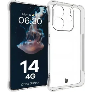 Hurtownia GSM - Bizon Case Salpa Xiaomi Redmi Note 14 4G átlátszó - BIZ8191 - {ean13} - Hurt