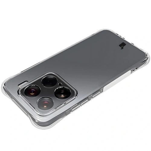 Elastyczne etui Bizon Case Salpa do Xiaomi 15 przezroczyste