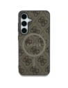 Hurtownia GSM - Guess Bőr 4G Színes Gyűrű Klasszikus Logó MagSafe Samsung Galaxy S25 barna - GUE4272 - {ean13} - Hurt