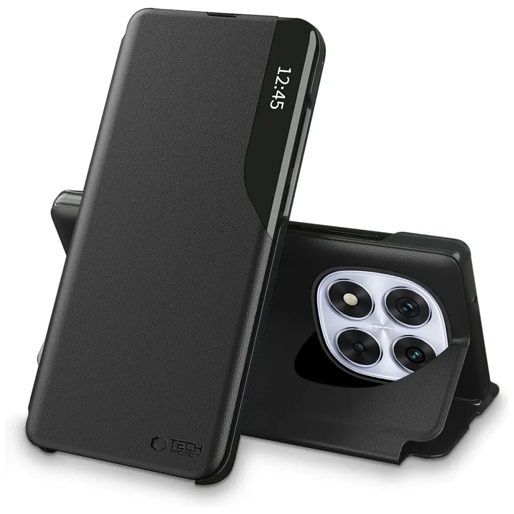 Hurtownia GSM - Tech-Protect Smart View Xiaomi Redmi Note 14 Pro 5G / Poco X7 5G Fekete - THP3842 - {ean13} - Hurt
