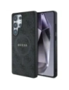 Hurtownia GSM - Guess Piele 4G Inel Colorat Logo Clasic MagSafe pentru Samsung Galaxy S25 Ultra negru - GUE4275 - {ean13} - Hurt