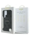 Hurtownia GSM - Guess Bőr 4G Színes Gyűrű Klasszikus Logó MagSafe do Samsung Galaxy S25 Ultra fekete - GUE4275 - {ean13} - Hurt