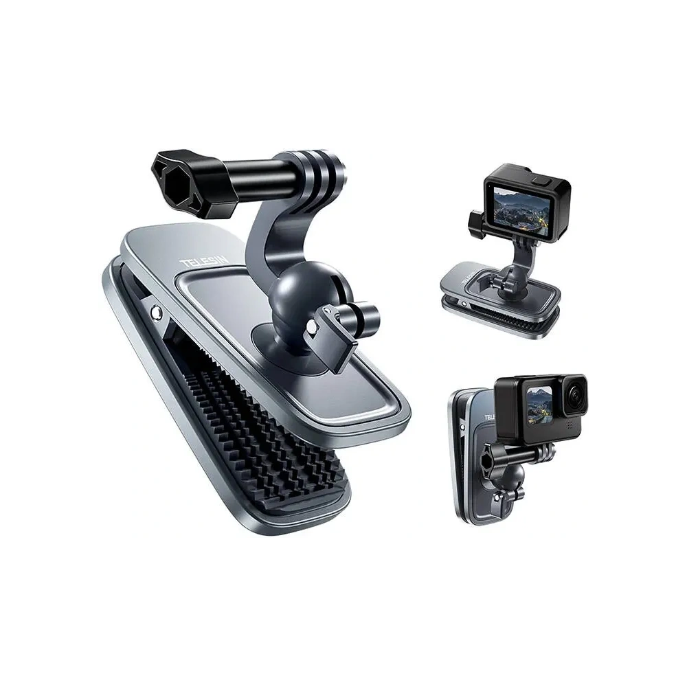 Hurtownia GSM - Uniwersalne mocowanie TELESIN do kamer sportowych - TLS202 - {ean13} - Hurt