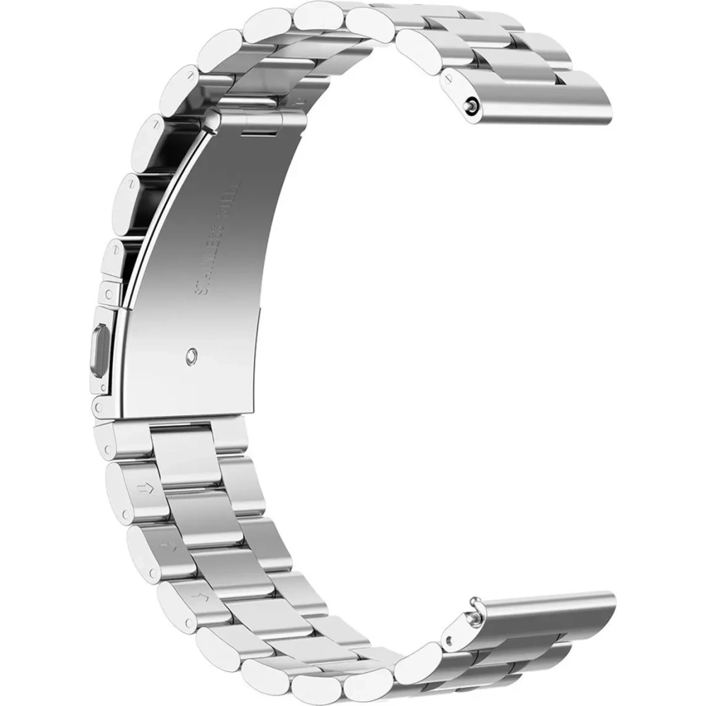 Hurtownia GSM - Ceas inteligent Bizon Strap Aura 18 mm argintiu - BIZ8195 - {ean13} - Hurt