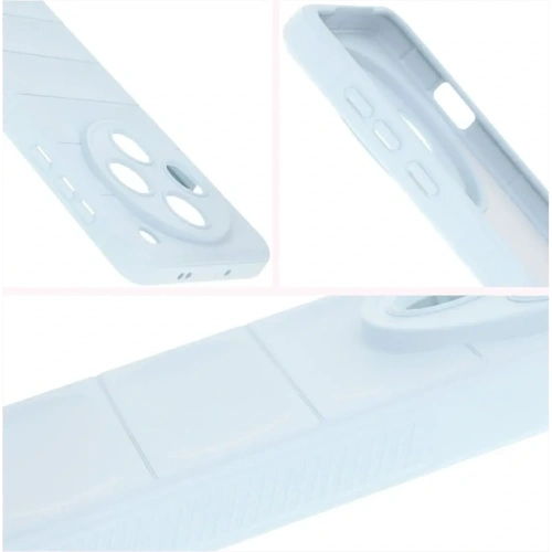 Pancerne etui Bizon Case Tur do Oppo Find X8 Pro jasnoniebieskie