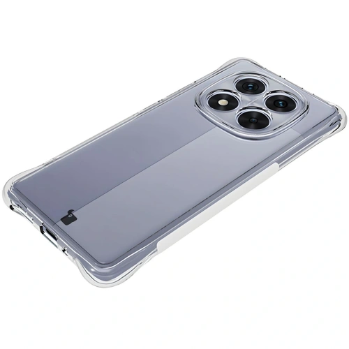 Elastyczne etui Bizon Case Salpa do Xiaomi Redmi Note 14 Pro 5G / Poco X7 przezroczyste