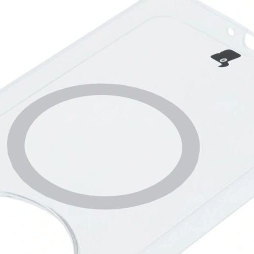 Etui z pierścieniem magnetycznym Bizon Case CrystalO do OnePlus 13 przezroczyste