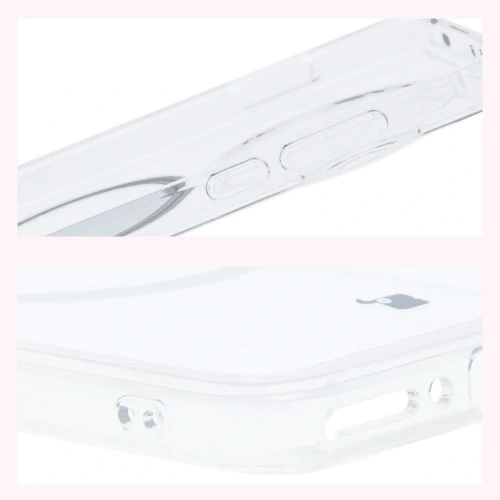 Etui z pierścieniem magnetycznym Bizon Case CrystalO do OnePlus 13 przezroczyste