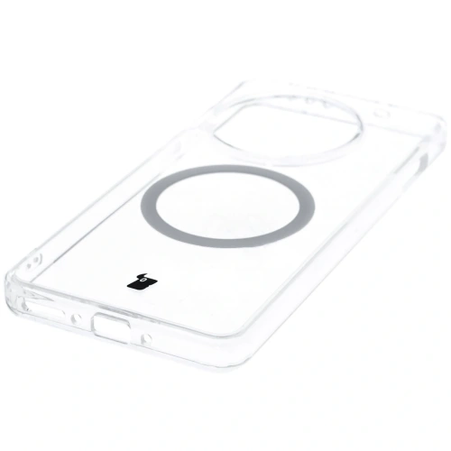 Etui z pierścieniem magnetycznym Bizon Case CrystalO do OnePlus 13 przezroczyste