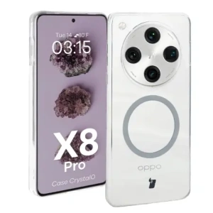 Hurtownia GSM - Etui s magnetickým kroužkem Bizon Case CrystalO pro Oppo Find X8 Pro průhledné - BIZ8201 - {ean13} - Hurt