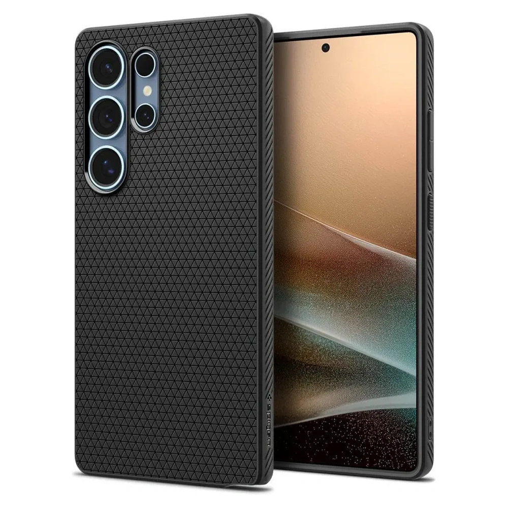 Hurtownia GSM - Spigen Liquid Air Samsung Galaxy S25 Ultra Matt Fekete - SPN16590 - {ean13} - Hurt