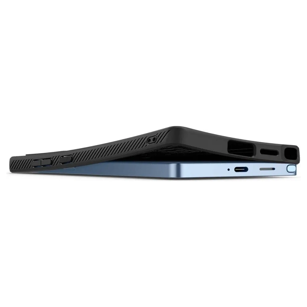 Hurtownia GSM - Spigen Liquid Air Samsung Galaxy S25 Ultra Matt Schwarz - SPN16590 - {ean13} - Hurt
