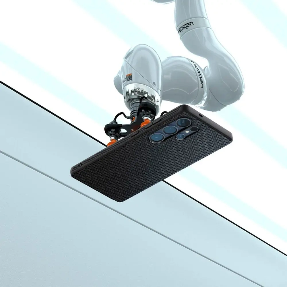 Hurtownia GSM - Spigen Liquid Air Samsung Galaxy S25 Ultra Matt Schwarz - SPN16590 - {ean13} - Hurt