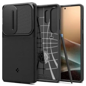 Wholesale Spigen Optik Armor Samsung Galaxy S25 Ultra Black - SPN16592 - {ean13} - Hurt