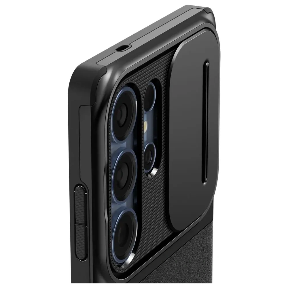 Hurtownia GSM - Spigen Optik Armor Samsung Galaxy S25 Ultra Schwarz - SPN16592 - {ean13} - Hurt