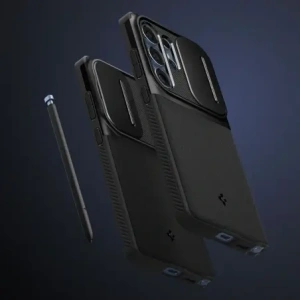 Wholesale Spigen Optik Armor Samsung Galaxy S25 Ultra Black - SPN16592 - {ean13} - Hurt